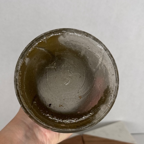 Antique Goofus Glass Vase 1900-1920 - Picture 6 of 10